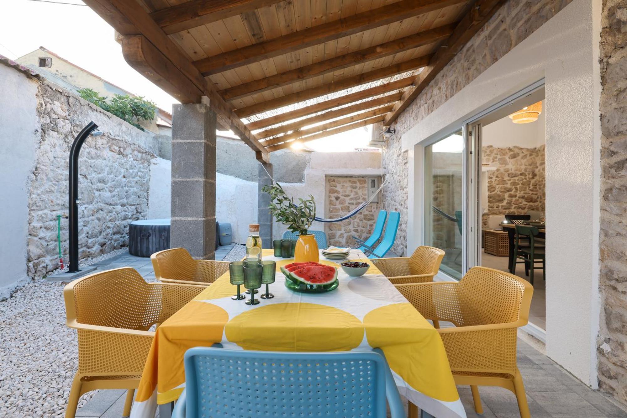 Stone House Lole Villa Ražanac Buitenkant foto